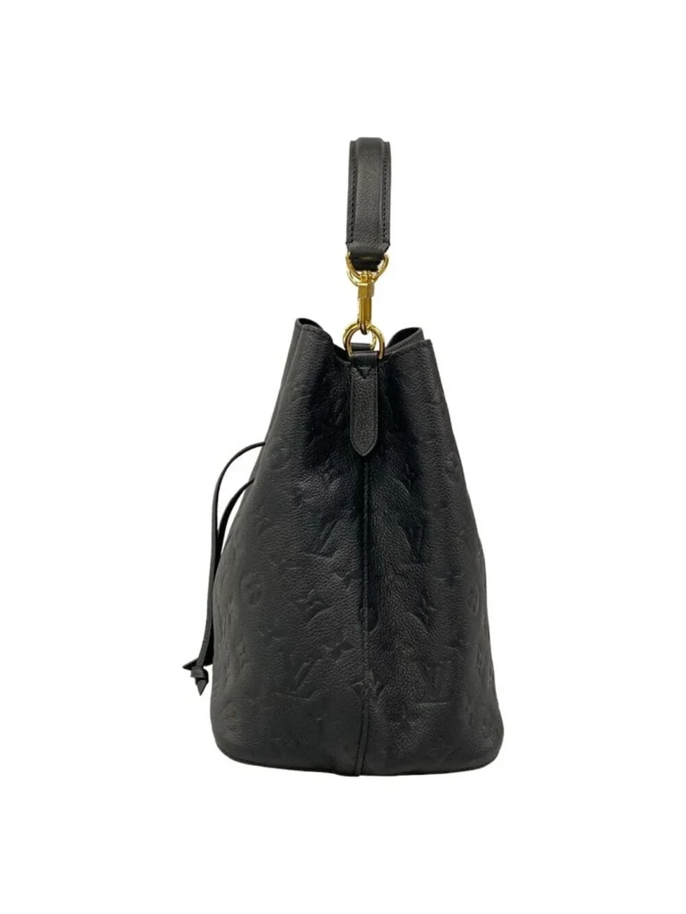 Louis Vuitton Shoulder Bag Monogram Empreinte Noir Leather Cowhide